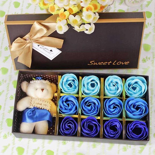 gift wrap 30# artificial flower valentine's day bear box rose small 12 soap wedding year for wife
gift wrap 30# artificial flower valentine's day bear box rose small 12 soap wedding year for wife