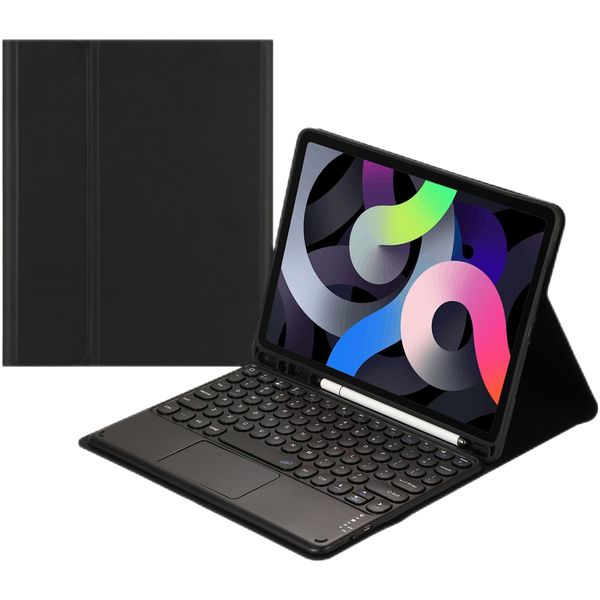 for ipad8 wireless keyboard 10.2 chassis air410.9 tablet support ultra-thin leather case, with pen ring sleep function, removable cover, tou
for ipad8 wireless keyboard 10.2 chassis air410.9 tablet support ultra-thin leather case, with pen ring sleep function, removable cover, tou