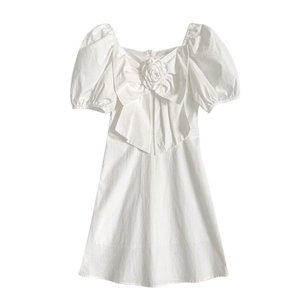 puff sleeve short mini dress elegant solid white blue summer women female bow d1822 210514, Black;gray
puff sleeve short mini dress elegant solid white blue summer women female bow d1822 210514, Black;gray