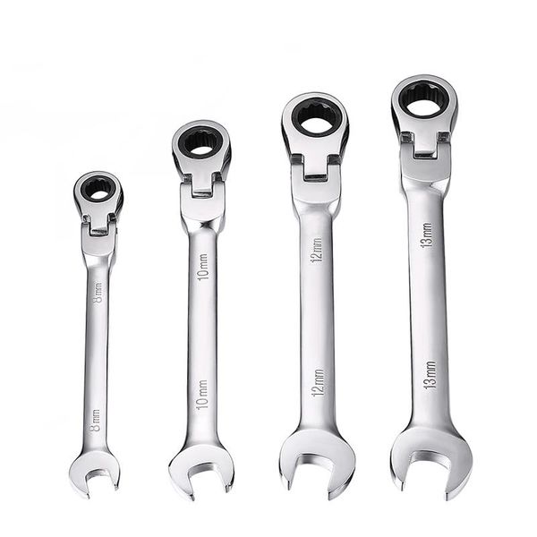 4pcs/set fixed head ratcheting combination spanner wrench sets hand tools ratchet handle wrenches 8/10/12/13mm
4pcs/set fixed head ratcheting combination spanner wrench sets hand tools ratchet handle wrenches 8/10/12/13mm