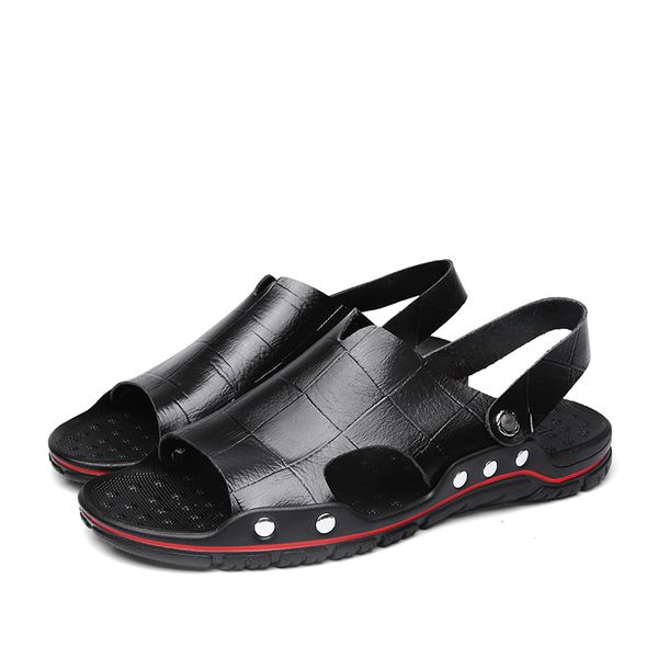 2021 arrival men's sandals trainers breathable and lightweight sandy beach shoes lady gentlemen soft bottom, Black
2021 arrival men's sandals trainers breathable and lightweight sandy beach shoes lady gentlemen soft bottom, Black