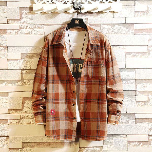 men's polos casual brand plaid shirts long sleeves spring autumn plus oversize m-5xl jble, White;black
men's polos casual brand plaid shirts long sleeves spring autumn plus oversize m-5xl jble, White;black