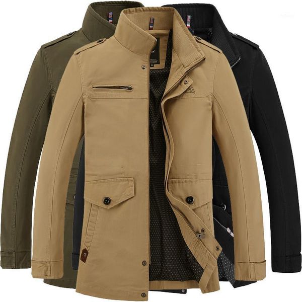 men's jackets mens clothes jacket coat male 2021 business casual coats men pure cotton clothing man windproof outerwear veste homme, Black;brown
men's jackets mens clothes jacket coat male 2021 business casual coats men pure cotton clothing man windproof outerwear veste homme, Black;brown