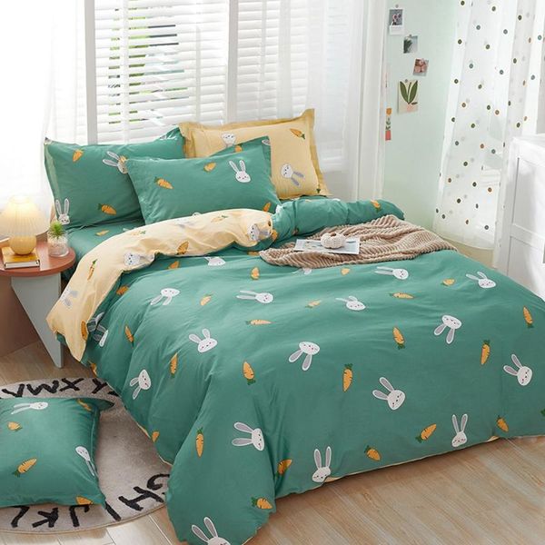 bedding sets 100% cotton set duvet cover + pillowcase green quilt bed linens no sheet single king hometextile
bedding sets 100% cotton set duvet cover + pillowcase green quilt bed linens no sheet single king hometextile