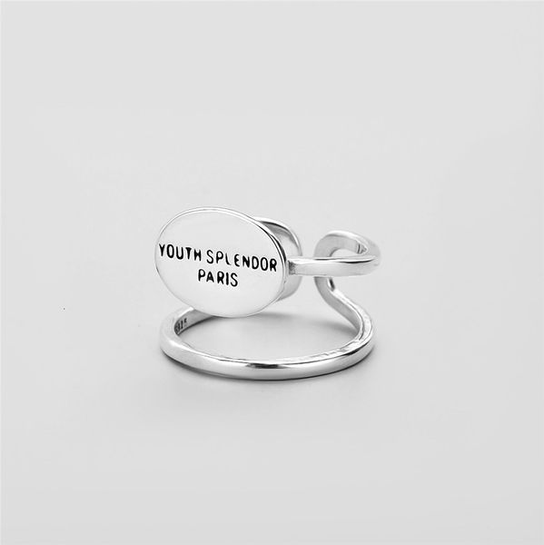 korean design men's and women's thai silver fashion ring, hollow out double-layer personality net red finger ring
korean design men's and women's thai silver fashion ring, hollow out double-layer personality net red finger ring