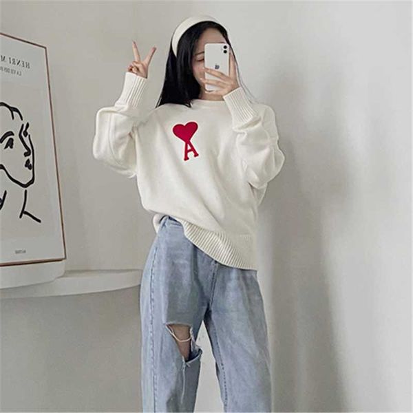 women's sweaters cbafu white black knitted basic sweater long sleeve men women pullovers a letter heart love autumn winter jumper loose
women's sweaters cbafu white black knitted basic sweater long sleeve men women pullovers a letter heart love autumn winter jumper loose