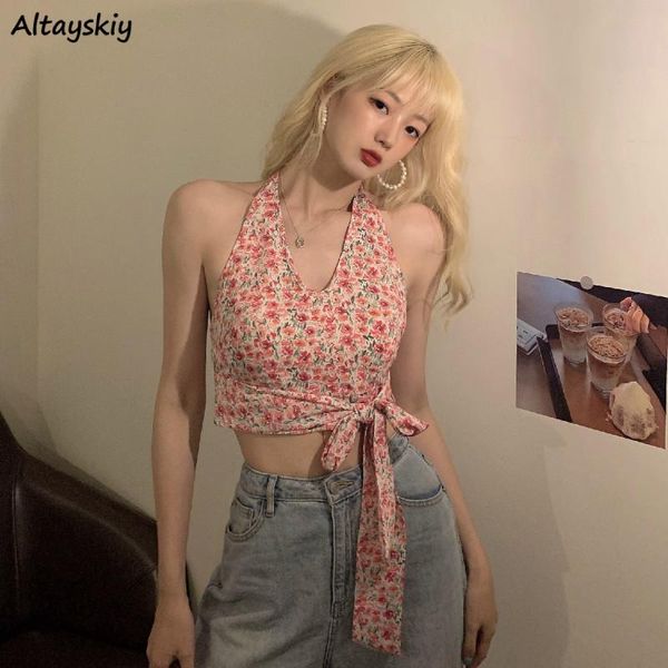 women's tanks & camis summer korean floral vintage party club ladies crop chic slim sleeveless bow design womens streetwear est, White
women's tanks & camis summer korean floral vintage party club ladies crop chic slim sleeveless bow design womens streetwear est, White