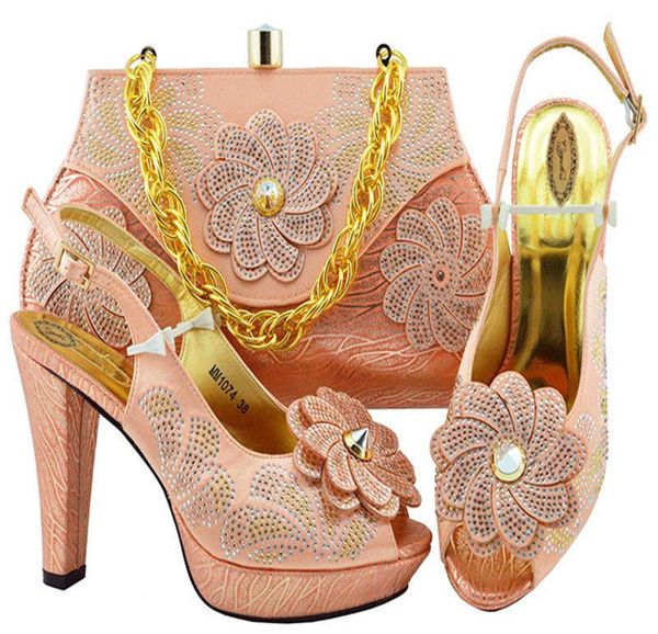 peach color fashion party shoes and bags to match set african high heels bag italian dress, Black
peach color fashion party shoes and bags to match set african high heels bag italian dress, Black