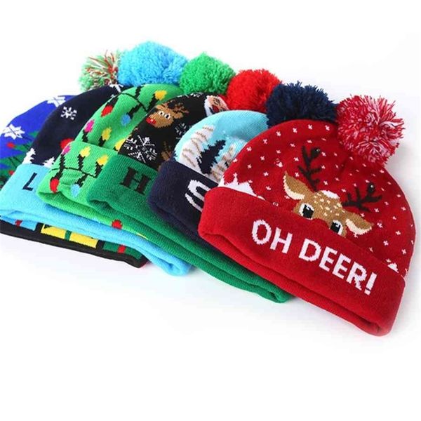 christmas printed children's knitted hat with led winter warm colorful lights kids boys grils halloween elk santa crochet hats h916t5mt, Yellow
christmas printed children's knitted hat with led winter warm colorful lights kids boys grils halloween elk santa crochet hats h916t5mt, Yellow