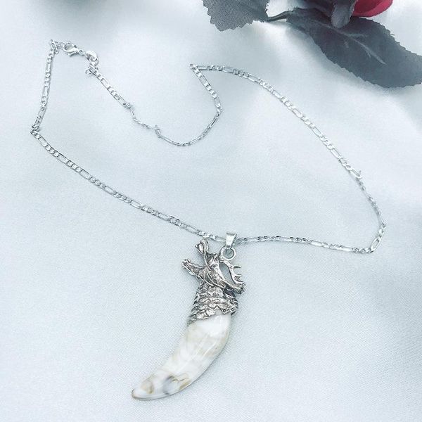 men's gift necklace chain on the neck punk goth cool style accessories fashion jewelry components stainless moon shape wholesale pendan, Silver
men's gift necklace chain on the neck punk goth cool style accessories fashion jewelry components stainless moon shape wholesale pendan, Silver