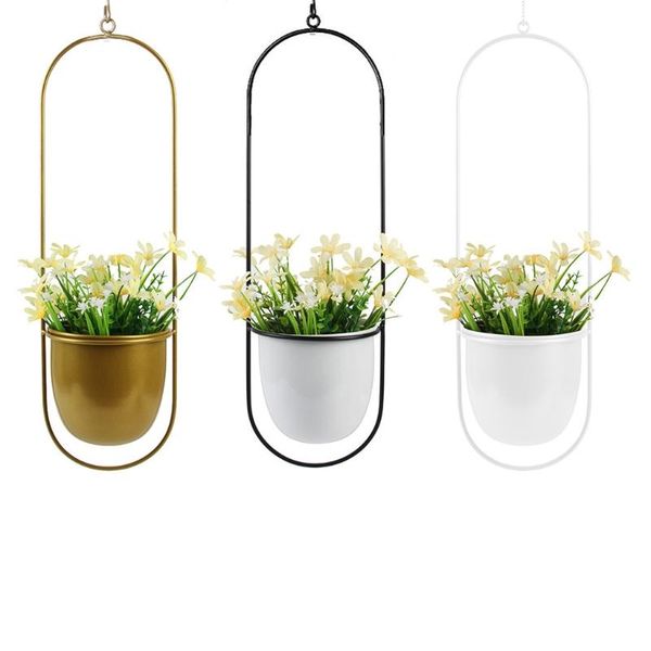 metal hanging flower pot plant hanger chain planter basket holder ornament decor planters & pots
metal hanging flower pot plant hanger chain planter basket holder ornament decor planters & pots