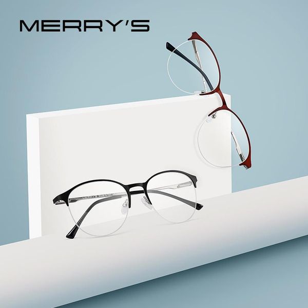 fashion sunglasses frames merry's oval glasses frame men/women myopia prescription half optical eye s2042, Black
fashion sunglasses frames merry's oval glasses frame men/women myopia prescription half optical eye s2042, Black