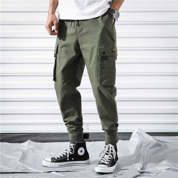 men's pants spring summer multi-pockets cargo men streetwear solid cotton casual trousers male hip hop harem jogger c7gw, Black
men's pants spring summer multi-pockets cargo men streetwear solid cotton casual trousers male hip hop harem jogger c7gw, Black