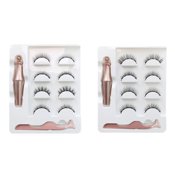 false eyelashes 4pairs magnetic waterproof liquid eyeliner tweezer set lasting eyelash extension
false eyelashes 4pairs magnetic waterproof liquid eyeliner tweezer set lasting eyelash extension