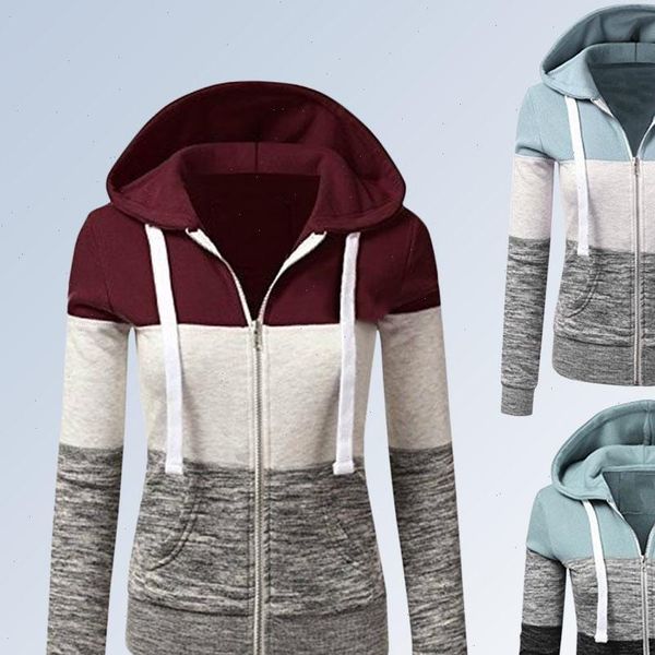 womens sweatshirt patchwork hoodies women hooded polyester zipper pocket coat casual drawstring sweatshirts female sports outwear, Black
womens sweatshirt patchwork hoodies women hooded polyester zipper pocket coat casual drawstring sweatshirts female sports outwear, Black