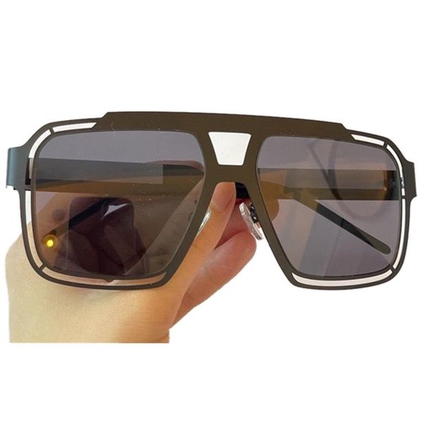 sunglasses fashion square women men design metal frame mirror sun glasses with box uv400, White;black
sunglasses fashion square women men design metal frame mirror sun glasses with box uv400, White;black