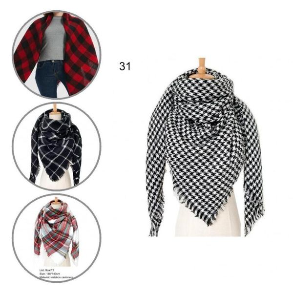 scarves fine stitching fashionable square print splicing warm shawl for date, Blue;gray
scarves fine stitching fashionable square print splicing warm shawl for date, Blue;gray