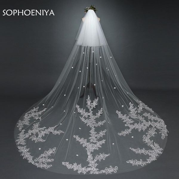 bridal veils sophoeniya arrival lace edge ivory wedding veil 2021 accessories velo de novia veu noiva, Black
bridal veils sophoeniya arrival lace edge ivory wedding veil 2021 accessories velo de novia veu noiva, Black