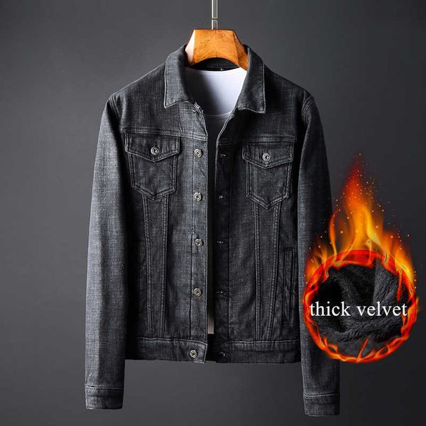 men's jackets jackets winter men's high-quality plus velvet thick warm and comfortable casual black denim jacket 5xl 7rq8, Black;brown
men's jackets jackets winter men's high-quality plus velvet thick warm and comfortable casual black denim jacket 5xl 7rq8, Black;brown