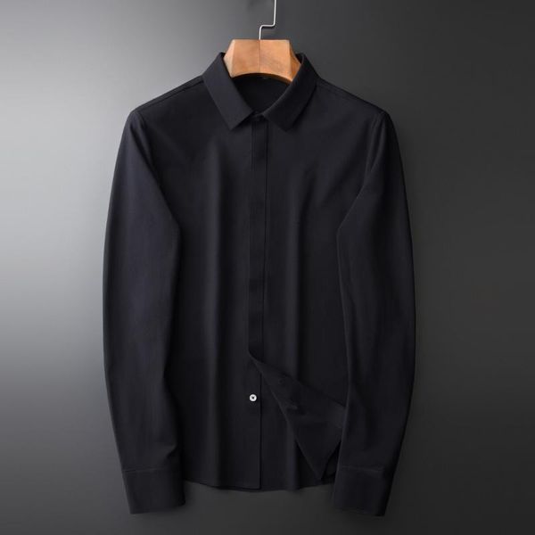 men's casual shirts black mens long sleeve solid color party man plus size 4xl fashion slim fit, White;black
men's casual shirts black mens long sleeve solid color party man plus size 4xl fashion slim fit, White;black