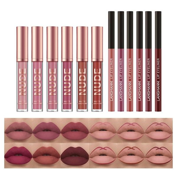 lip gloss sell 12pcs matte lipstick makeup kit nude glaze and smooth liner long lasting lips color make up set
lip gloss sell 12pcs matte lipstick makeup kit nude glaze and smooth liner long lasting lips color make up set
