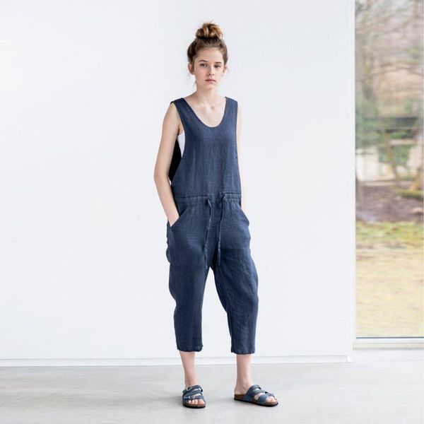 women's jumpsuits & rompers summer jumpsuit loose linen v-neck sleeveless casual garden trousers overalls, Black;white
women's jumpsuits & rompers summer jumpsuit loose linen v-neck sleeveless casual garden trousers overalls, Black;white
