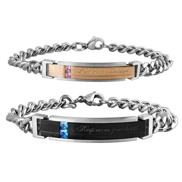 link, chain fashion 10mm love letter couple bangles romantic stainless steel bracelets for women girlfriend friend gifts jewelry, Black
link, chain fashion 10mm love letter couple bangles romantic stainless steel bracelets for women girlfriend friend gifts jewelry, Black