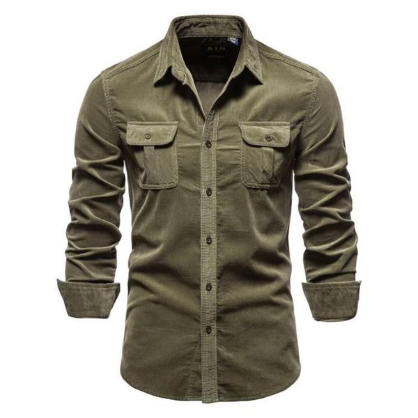 men's casual shirts 2021 single breasted 100% cotton shirt business fashion solid color corduroy men autumn slim, White;black
men's casual shirts 2021 single breasted 100% cotton shirt business fashion solid color corduroy men autumn slim, White;black