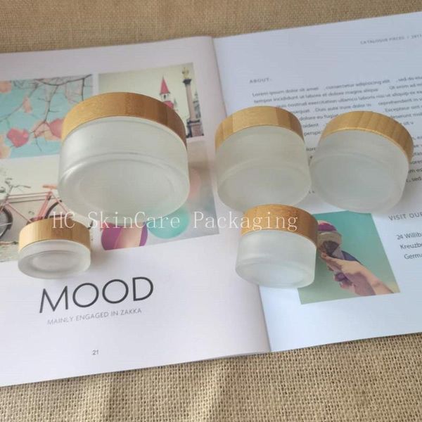 storage bottles & jars custom logo beauty frosted clear glass makeup cream jar with bamboo lid eye skin care container packaging
storage bottles & jars custom logo beauty frosted clear glass makeup cream jar with bamboo lid eye skin care container packaging
