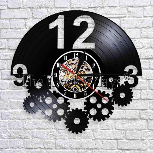 wall clocks steampunl gears record clock retro decorative 3d art decor handmade unique gift for her him
wall clocks steampunl gears record clock retro decorative 3d art decor handmade unique gift for her him