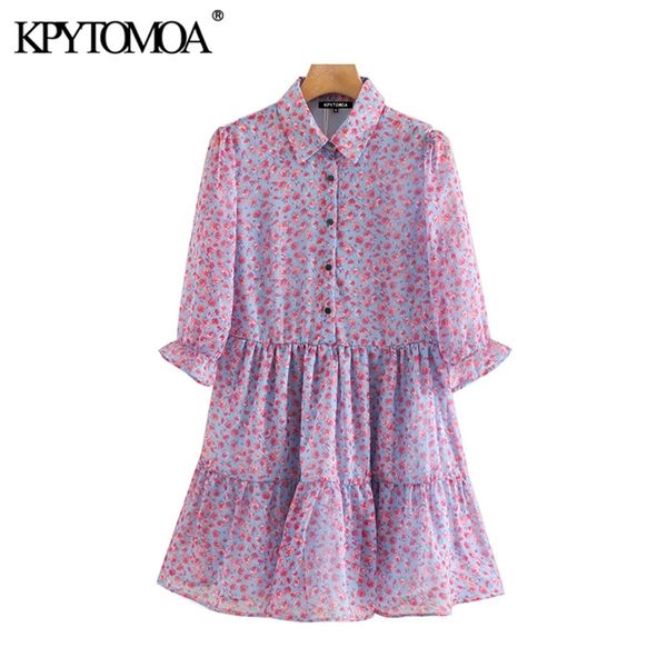 women sweet fashion floral print ruffled mini dress vintage lapel collar short sleeve female dresses vestidos 210420, Black;gray
women sweet fashion floral print ruffled mini dress vintage lapel collar short sleeve female dresses vestidos 210420, Black;gray