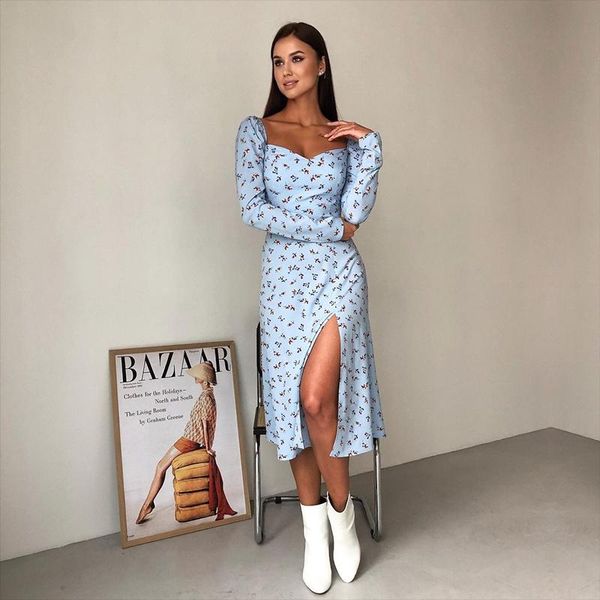 casual dresses 2021 women spring autumn square collar long sleeve printed split dress for laides all match a line floral, Black;gray
casual dresses 2021 women spring autumn square collar long sleeve printed split dress for laides all match a line floral, Black;gray