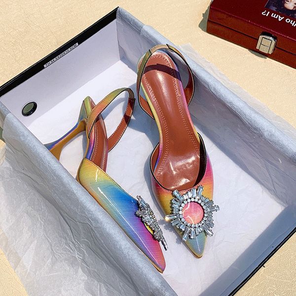 80% off store online party pumps crystal buckle slip on wedding high heels rainbow slingbacks brand shoes women pointed toe stiletto ladies, Black
80% off store online party pumps crystal buckle slip on wedding high heels rainbow slingbacks brand shoes women pointed toe stiletto ladies, Black