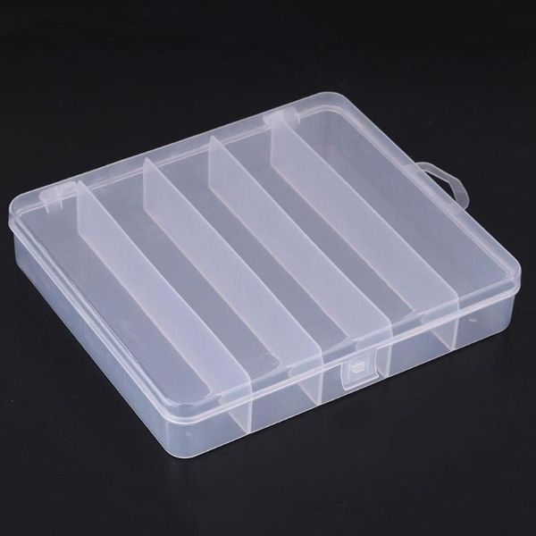fishing accessories lure bait tackle box 5 compartments fish tool storage case container
fishing accessories lure bait tackle box 5 compartments fish tool storage case container