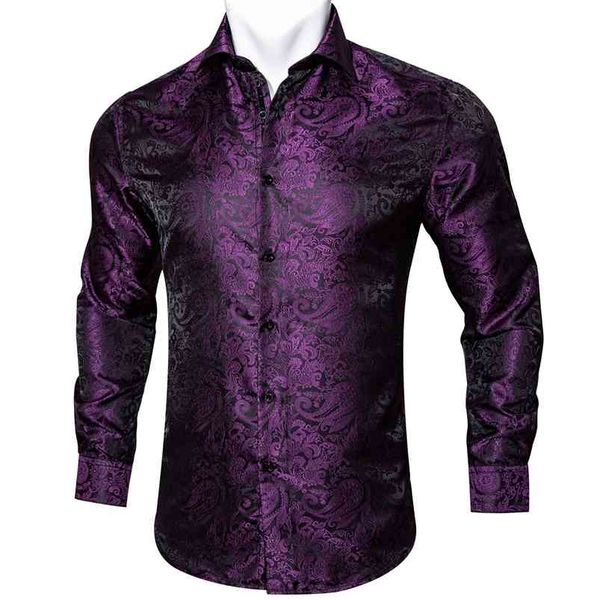 barry.wang purple paisley floral silk shirts men autumn long sleeve casual flower shirt for men designer fit dress shirt bcy-09 210714, White;black
barry.wang purple paisley floral silk shirts men autumn long sleeve casual flower shirt for men designer fit dress shirt bcy-09 210714, White;black