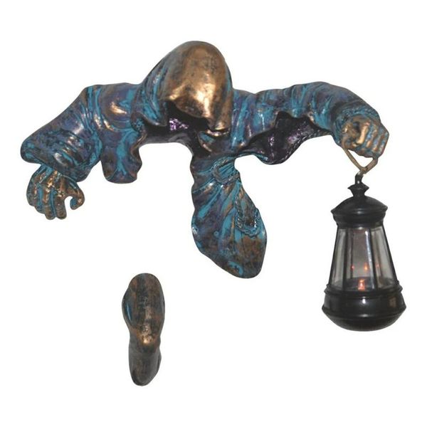 night lights the ghost walk through walls lanterns witch resin lantern halloween ornament decorative lamp indoor 2021