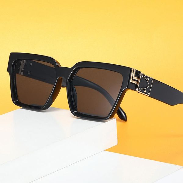 sunglasses y2k for men women 2021 casual street style vintage oversized metal hinge anti-uv shades goggle eyewear, White;black
sunglasses y2k for men women 2021 casual street style vintage oversized metal hinge anti-uv shades goggle eyewear, White;black