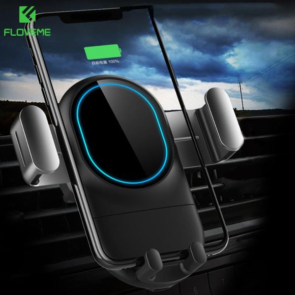 cell phone mounts & holders floveme smart led car wireless charger 10w fast charging for below 6" inch holder stand air vent mount brac
cell phone mounts & holders floveme smart led car wireless charger 10w fast charging for below 6" inch holder stand air vent mount brac