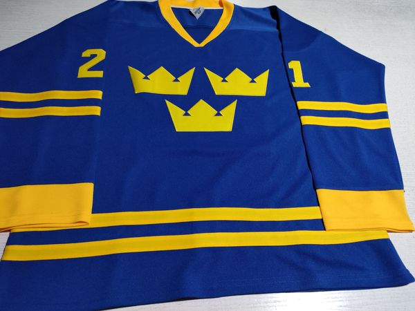 customize 2002 retro team sweden #21 peter forsberg hockey jersey men's stitched sewn blue any name or number jerseys s-6xl, Black;red
customize 2002 retro team sweden #21 peter forsberg hockey jersey men's stitched sewn blue any name or number jerseys s-6xl, Black;red