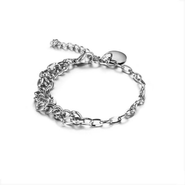 link, chain personiality diy custom engrave bracelets fashion stainless steel accessories jewelry couple women man gift, Black
link, chain personiality diy custom engrave bracelets fashion stainless steel accessories jewelry couple women man gift, Black