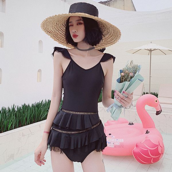 Female swimsuit monokini play restore former black celebrity breasts polyester, White;black
Female swimsuit monokini play restore former black celebrity breasts polyester, White;black