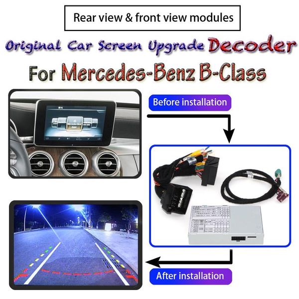 car rear view cameras& parking sensors for - b-class w246 2011~2021 camera module decoder original screen interface upgrading ca
car rear view cameras& parking sensors for - b-class w246 2011~2021 camera module decoder original screen interface upgrading ca