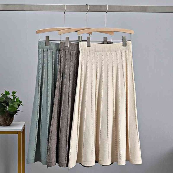 gigogou thick warm women pleated skirts elastic high waist knitted sweater skirts autumn winter long a line midi black skirt 210331
gigogou thick warm women pleated skirts elastic high waist knitted sweater skirts autumn winter long a line midi black skirt 210331