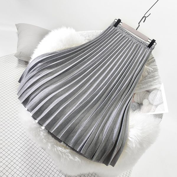 skirts autumn winter women elegant pleated stretch high waist a-line s saia faldas jupe longue harajuku outwear n4vb, Black
skirts autumn winter women elegant pleated stretch high waist a-line s saia faldas jupe longue harajuku outwear n4vb, Black