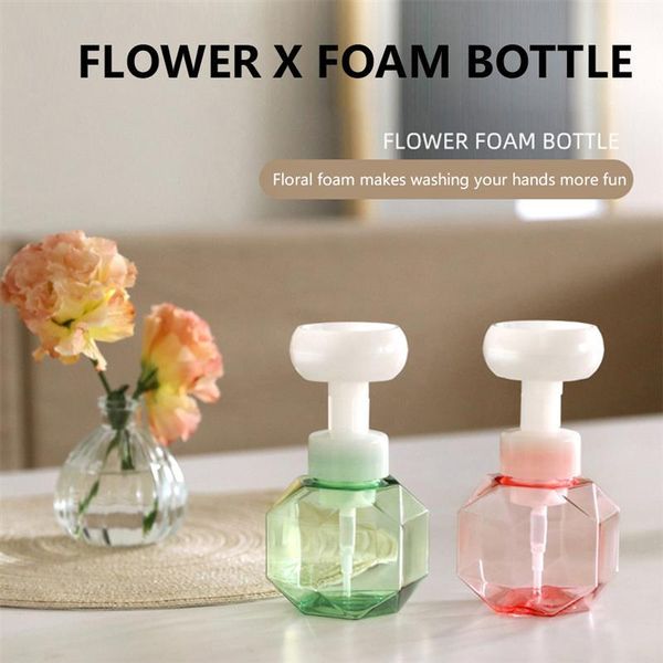 liquid soap dispenser 300ml bottle flower pump head foaming lotions refillable distributor for travel bathroom kitchen
liquid soap dispenser 300ml bottle flower pump head foaming lotions refillable distributor for travel bathroom kitchen