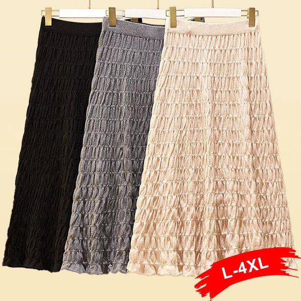 skirts gray plus pleated size knitting stacked maxi 5xl winter autumn a-line mid korean princess midi knitted skirt, Black
skirts gray plus pleated size knitting stacked maxi 5xl winter autumn a-line mid korean princess midi knitted skirt, Black