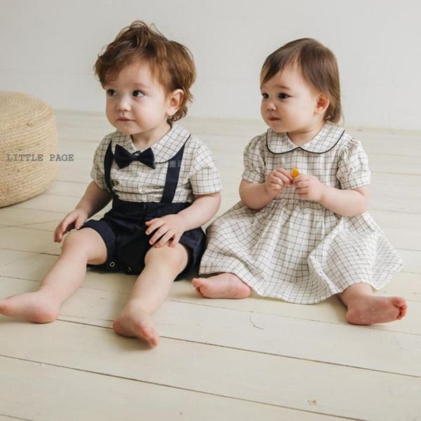 brother sister matching outfits spanish toddler boys romper coveralls baby girls cotton dress born infant clothes l941 girl's dresses, Red;yellow
brother sister matching outfits spanish toddler boys romper coveralls baby girls cotton dress born infant clothes l941 girl's dresses, Red;yellow