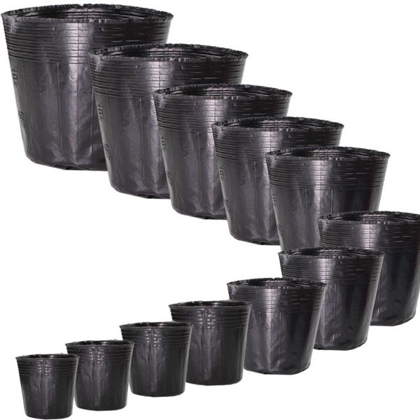 planters & pots 12 sizes plastic disposables nursery grow seedling breathable bowl cup black planting nutrition bag garden flower vegetable
planters & pots 12 sizes plastic disposables nursery grow seedling breathable bowl cup black planting nutrition bag garden flower vegetable