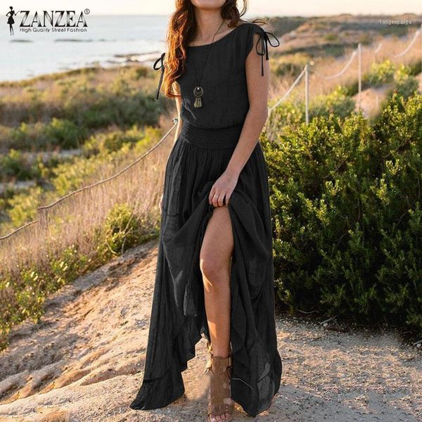 casual dresses 2022 fashion high split sundress summer solid bohemian party dress women sleeveless long vestido female robe tunic1, Black;gray
casual dresses 2022 fashion high split sundress summer solid bohemian party dress women sleeveless long vestido female robe tunic1, Black;gray