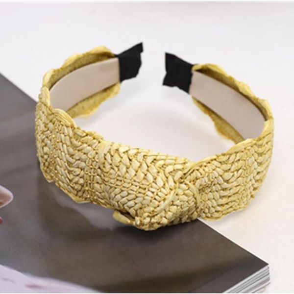 handmade natural straw knot hairband women summer headdress wide rattan head band colorful hair accessories bow hairband1
handmade natural straw knot hairband women summer headdress wide rattan head band colorful hair accessories bow hairband1